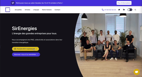 Prenez rdv avec SirEnergies