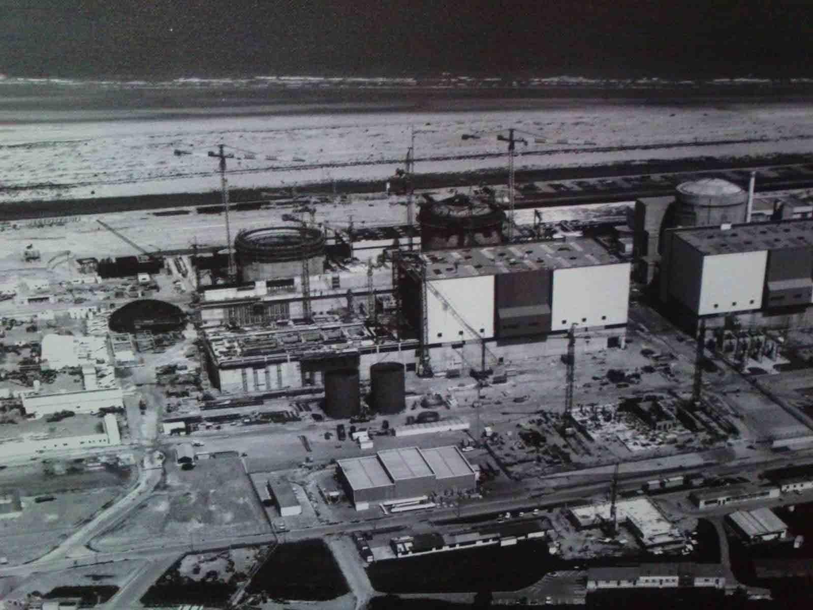 Construction de la centrale de Graveline