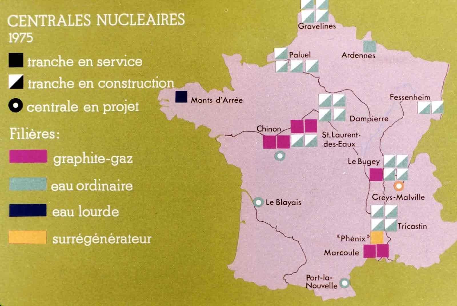 programme nucléaire français 1975