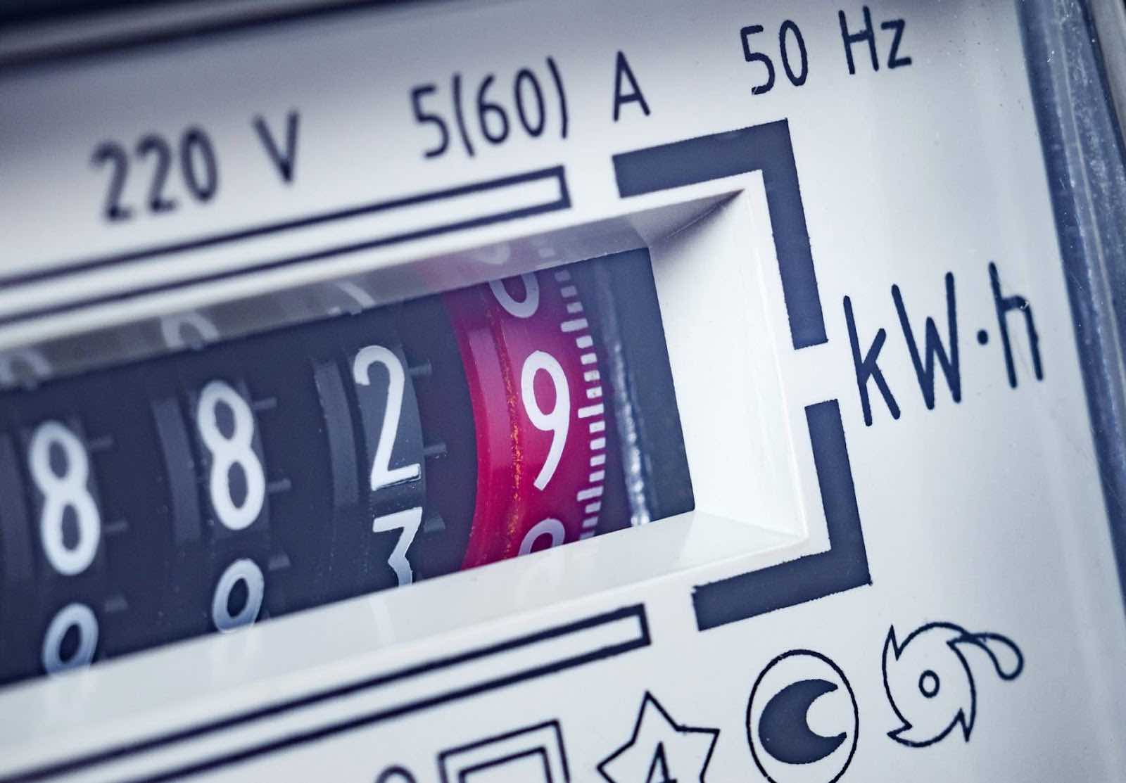 compteur électricité kW kVA